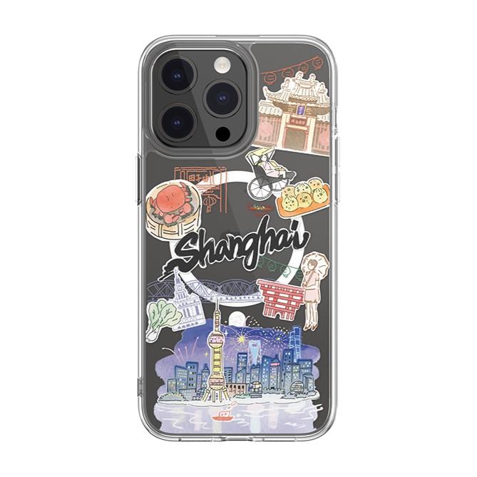 Switcheasy City Painting magnetic case compatible with iphone 15 pro max case shockproof case iphone 15 case drop-ressistant for iphone 15 plus case