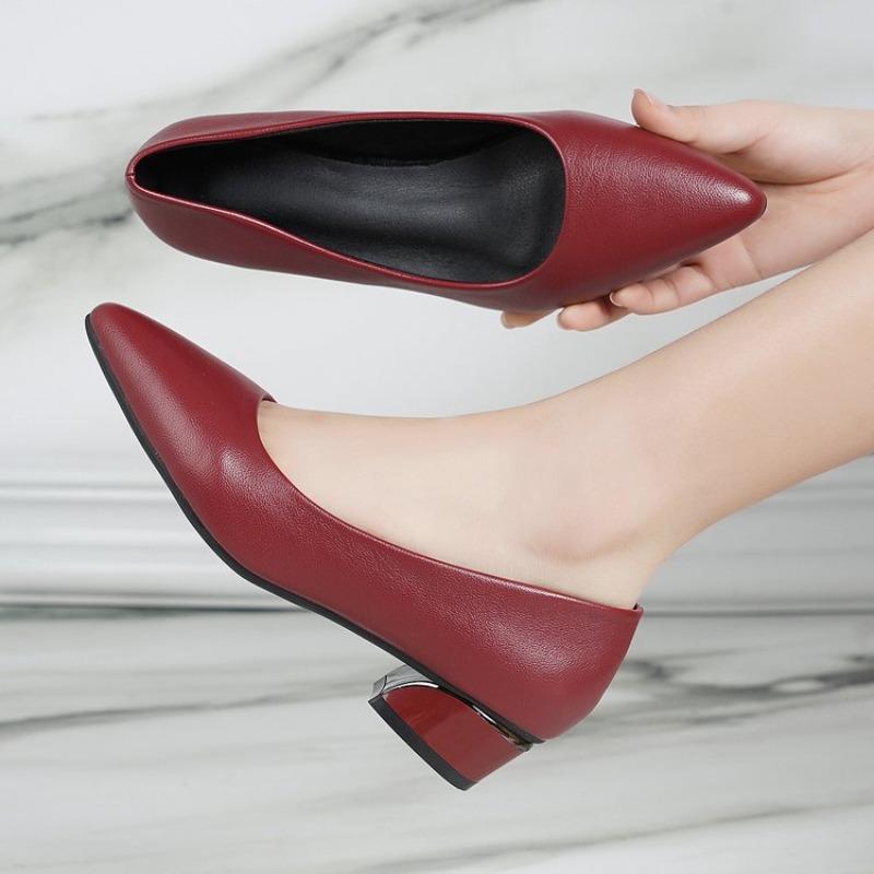 2026 Zapatos de Tacón Alto de Punta Fina para Mujer Nuevas Zapatos de Salón de Moda Antideslizantes para Exteriores Zapatos de Diseñador Zapatos Elegantes Zapatos De Mujer