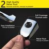 Luxuriou Chrome Door Handle Cover for Ford Edge MK2 Endura Edge Plus 2015~ Car External Protective Style Accessories Sticker