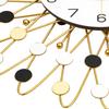 Luxury Wall Clock with Light Modern Art Metal Acrylic Wall Clocks Elegant Aesthetic Watches Home Room Decorations Ornaments