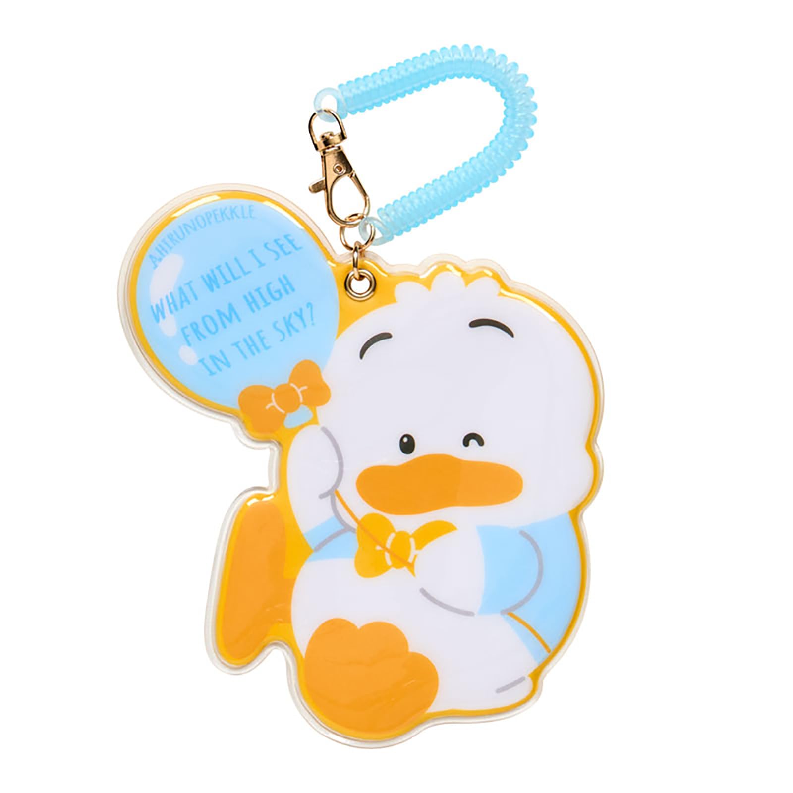 

Sanrio Pass Case Pekkle the Duck Ages 011266 (Dreaming Balloon) PVC/Steel, 3+,