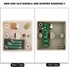 24V Wired Safe Security Plastic Family  Mini Emergency Alarm Panic Push Button Emergency Panic Button Panic Push Button