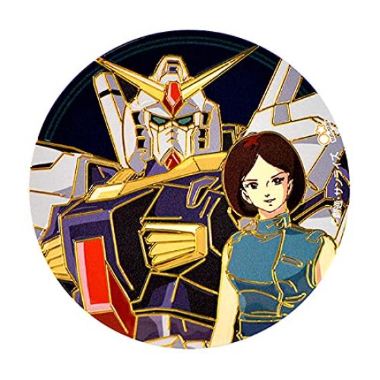 Магнит-пластинка с гравировкой «Mobile Suit Z Gundam: Эмма и Гандам Mk II»