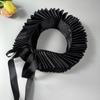 Mode Falscher Kragen Viktorianischer Abnehmbarer Jabot-Kragen Rüschen-Spitzen-Jabot Halskragen für Erwachsene Bühnenparty Steampunk-Accessoire