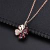 925 Silver Bead Necklace Pendant AAA Zircon For Women Clavicle Chain Necklaces Wedding Party Fashion Jewelry Gift