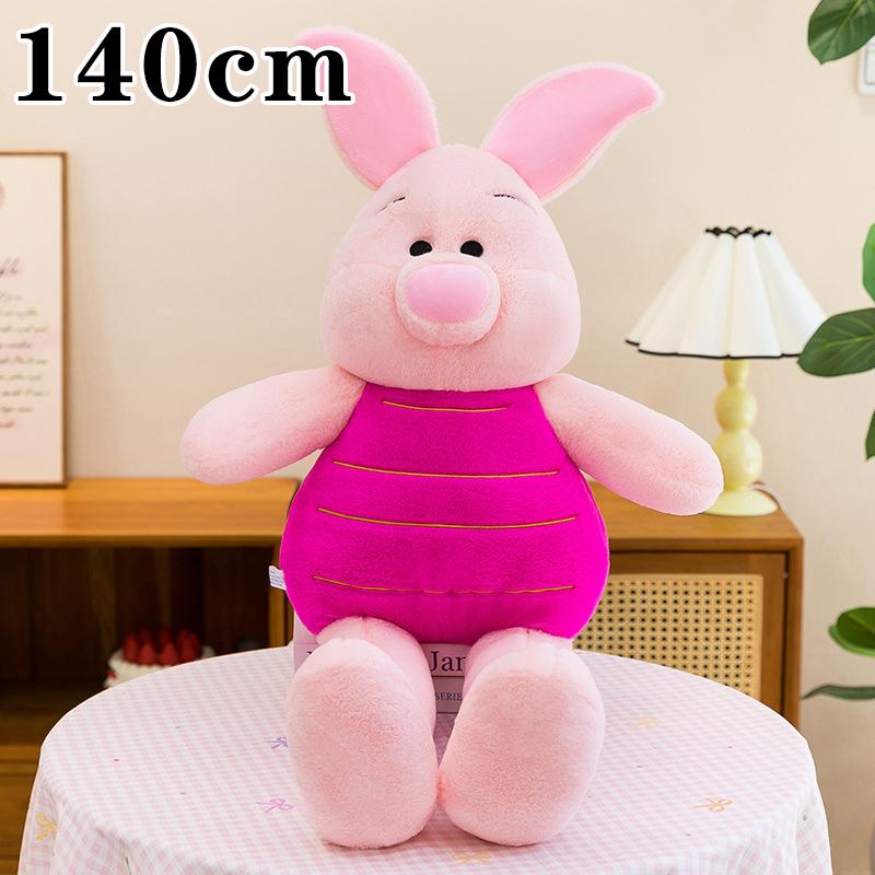 80-140Cm Winnie The Pooh Pillow Plush Toys Piglet Long Legs Cute Large Plushie Birthday Doll Disney Stuffed Gift For Kids Xmas