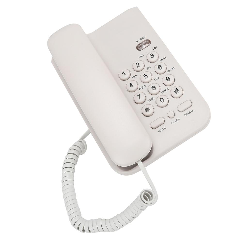 KX T3026CID Англійський телефон для готелю (Телефонна лінія Великобританії з випадковим кольором)(Білий )