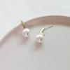 _zz15 Pearl Line Earrings