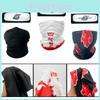 Kakashi Akatsuki Naruto Red Cloud Mask Cosplay Costume Props Headband Head Wear