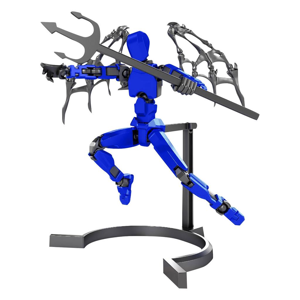 Mobile Doll Set, 3D Titan Robot Mobile Doll, Posable Mobile Doll, Suitable For Collectors, Desktop Decoration