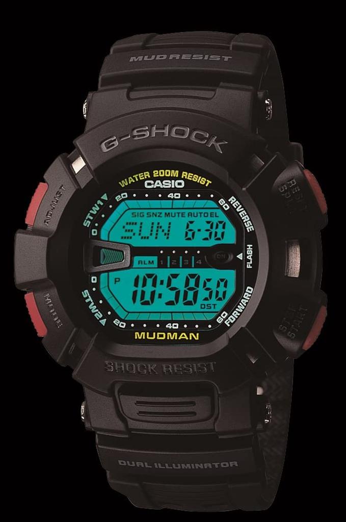 Casio MUDMAN Watch G-SHOCK G-9000-1 Men's [Used]