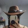 Big Brim Sunscrean Bucket Cap Drawstring Summer Sun Hat Retro Western Cowboy Hat  Hiking