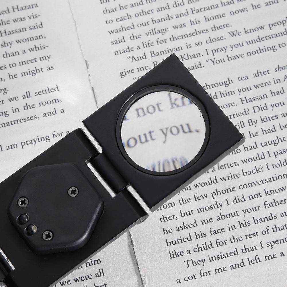 30X Folding Pocket Loupe Portable Magnifier for Phone Computer Repairing