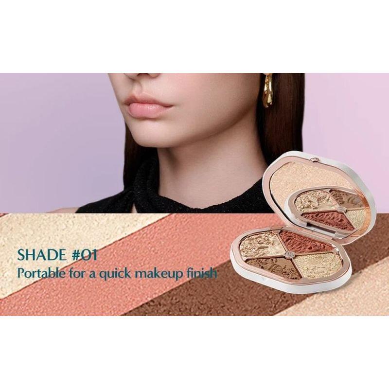 Florasis - Eastern Beasts Sculpting Makeup Palette (Ode to Embroidery)