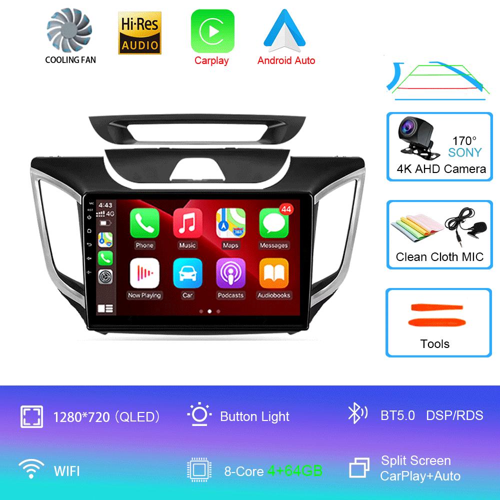 Android 14 Car Radio For Hyundai Creta IX25 2015 - 2019  Multimedia Video Player Navigation stereo GPS  No 2din 2 din dvd