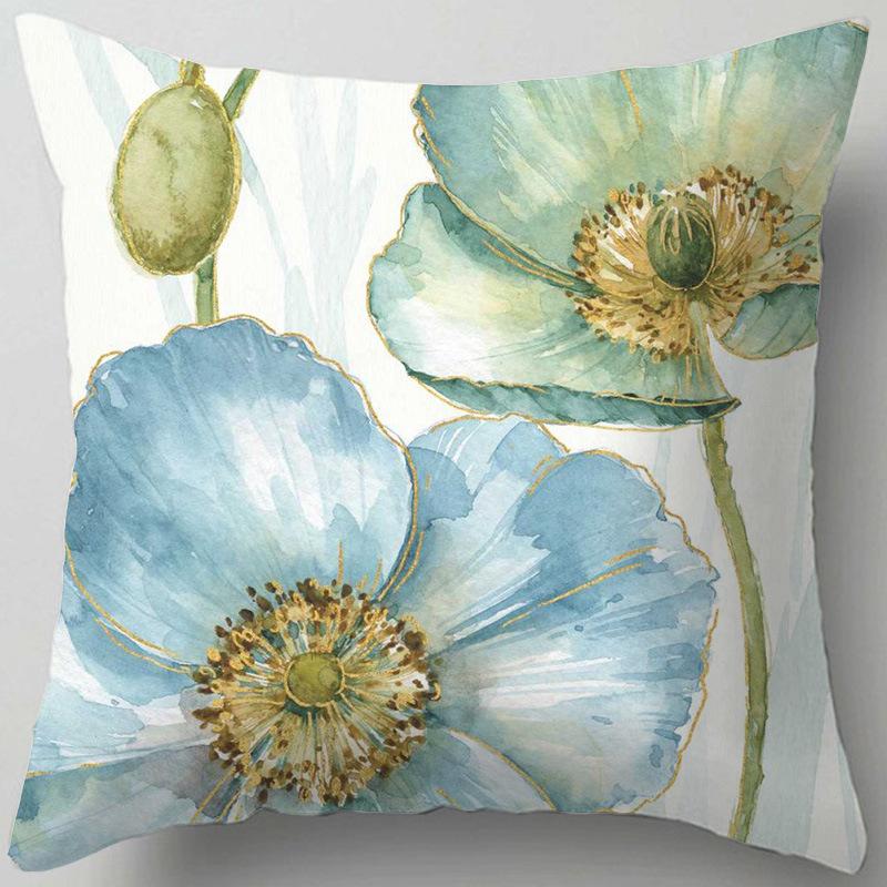 Home Decor Floral Patterns: Cherish Every Moment Pillow Covers Pattern Cushion Cover Suitable for Sofa Bedroom Car Pillow Cover