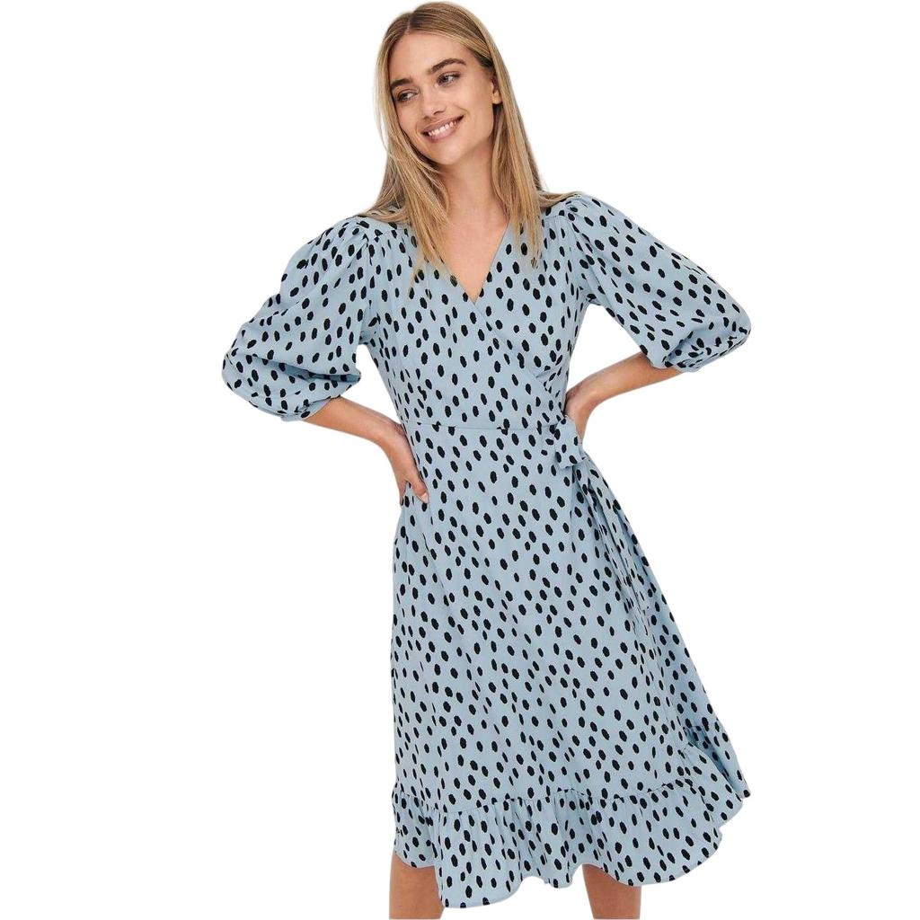 Robe cache-cœur regular uniquement pour femmes/dames