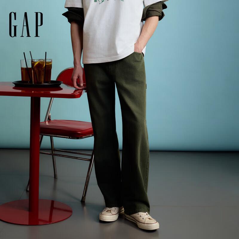 Gap Мужские джинсы прямого кроя с эффектом стирки 32