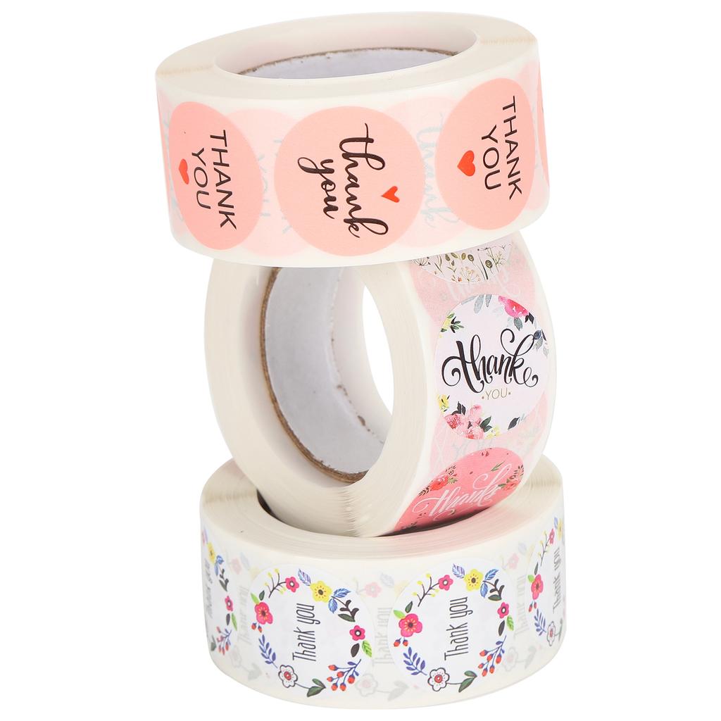 3 Rolls Washi Tape Sticker Label Journal Scrapbooking Notebook Gift Wrapping Holiday Decoration