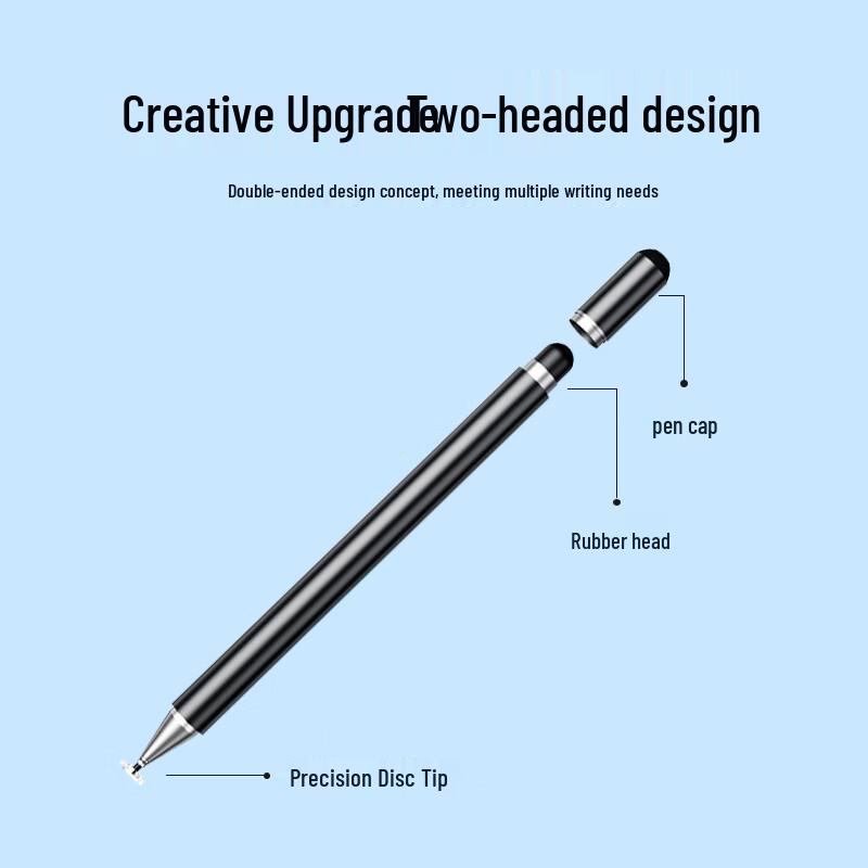 LianTuo Universal 2-in-1 Dual-Tip Capacitive Stylus Pen