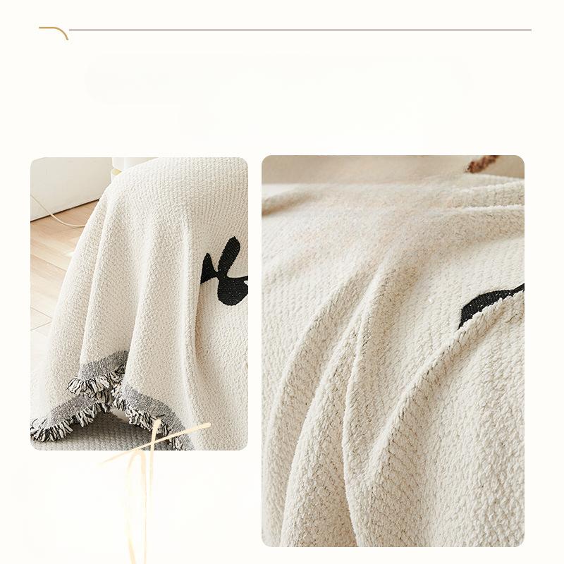 Autumn and Winter Sofa Towel Nordic Minimalist Style Sofa Cover Cloth Universal All-Inclusive Sofa Cover Universal Non-Slip Seat Cushion