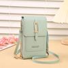 1PC Dámské tašky Měkké peněženky Dotykový displej Mobilní telefon Kabelka Crossbody Ramenní popruh pro ženy