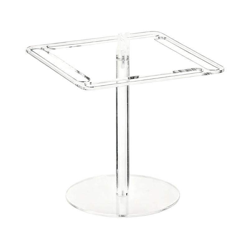 Acrylic Sunglasses Display Stand 360 Degree Rotation Quiet Bearings Weighted Base For Stability Prevents Tipping