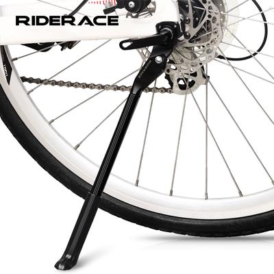 Cavalletto regolabile per bicicletta, in lega di alluminio, per mountain bike, supporto per portapacchi posteriore laterale, poggiapiedi, accessori MTB