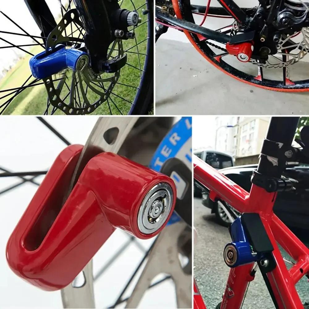 Anti-Theft Disc Brake Lock - For Scooters/Bikes/Motorcycles Steel Wire Lock Enhanced Safety