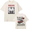 T-shirt Bruno Mars The Romantic Tour 2026 album Tour Clothes Design Originale estate Cotone Stampa Grafica Top di Alta Qualità
