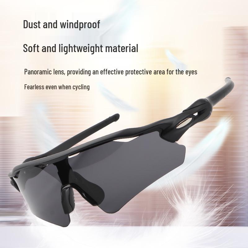 Cross-Border E-commerce TR90 Colorful Cycling Sunglasses for Outdoor Sports, Prescription-Compatible.