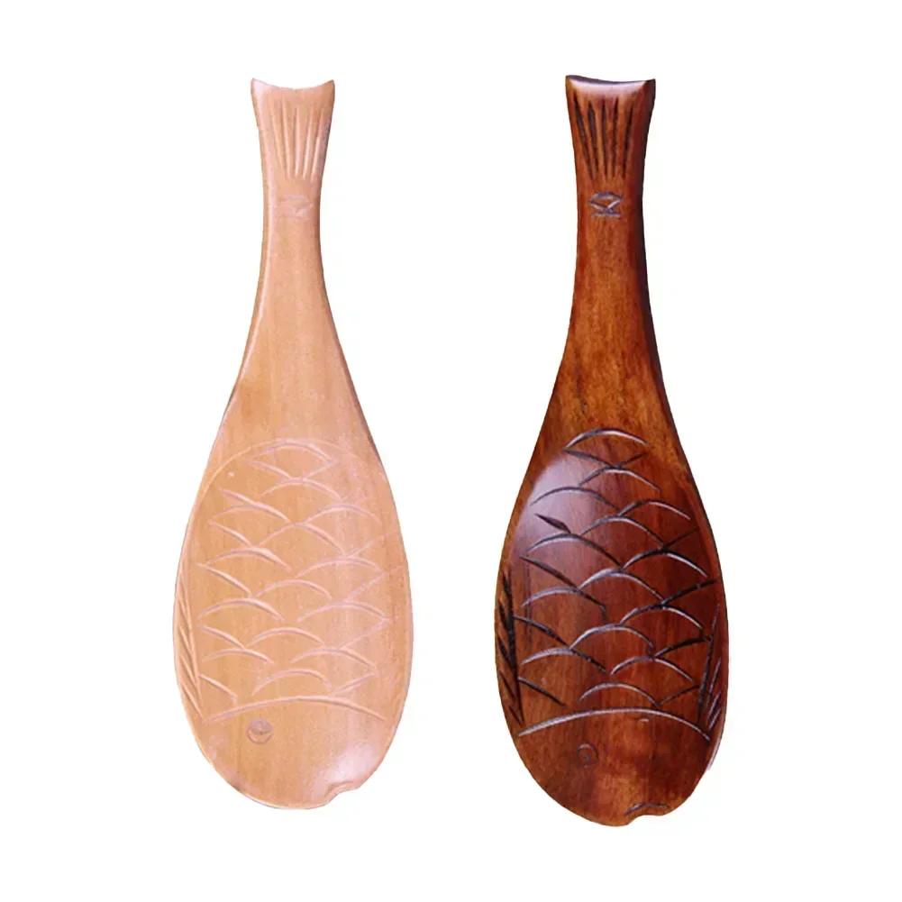 As Shown Fish-Shaped Rice Paddle Cute Fish Shaped Rice Paddle Ergonomic Rice Paddle 2pcs Set Different Sizes Available Small