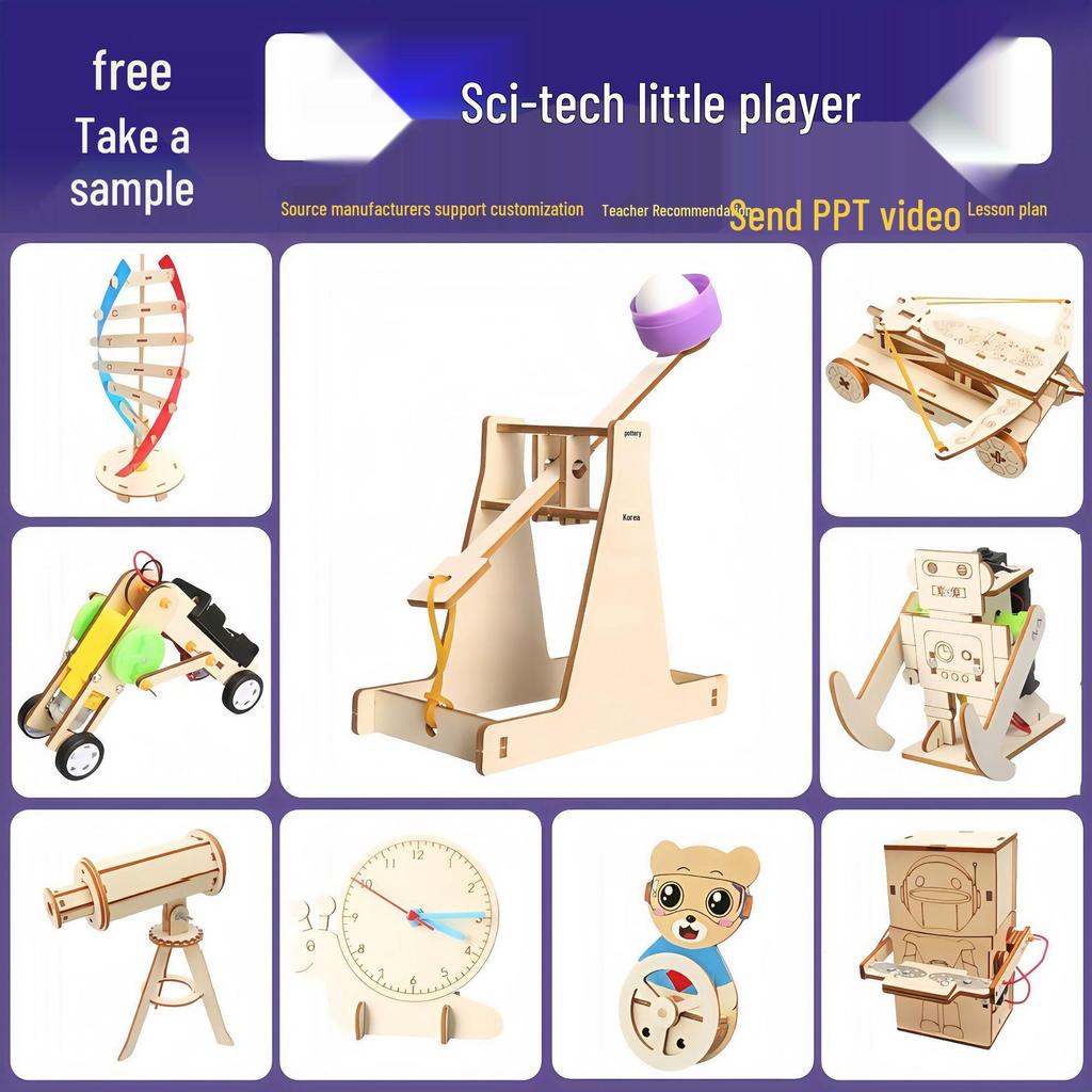Children's Science and Education DIY Experiment Kit: Assembly Toy for Student Projects