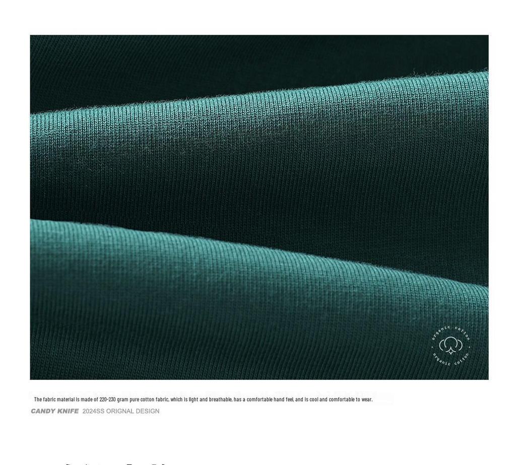 Happy Emoji Unisex Loose Short Sleeve T-Shirt - Summer Trendy Hong Kong Style, Pure Cotton