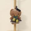 Cat Plush Keychain With Soft Pp Cotton Filling For Bag Decor And Gift
