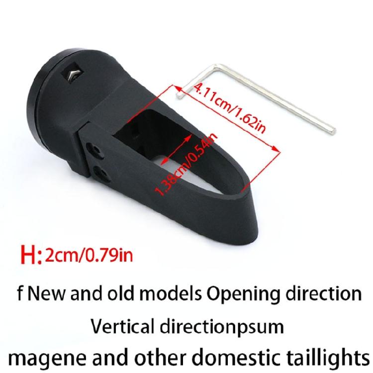 Universal Tail Light Mounting Brackets Multipurpose Cycling Radars Light Mount for Night Cycling Safety