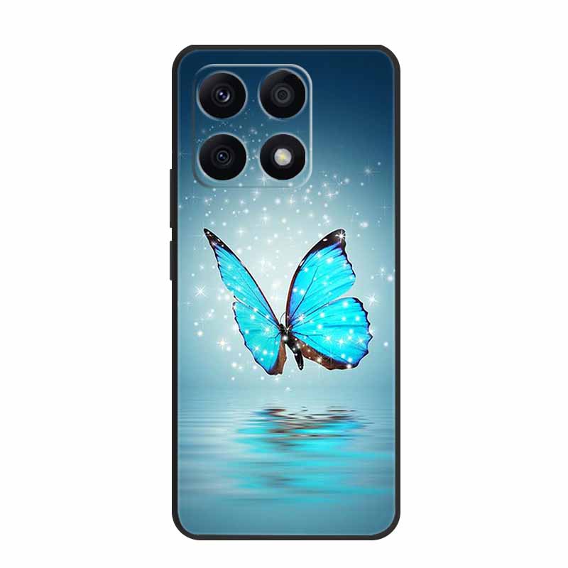 For Xiaomi 17 5G Case Flowers Butterfly Soft Silicone Phone Cases for Xiaomi 17 5G Cool Wolf Animals Protective Shockproof Shell