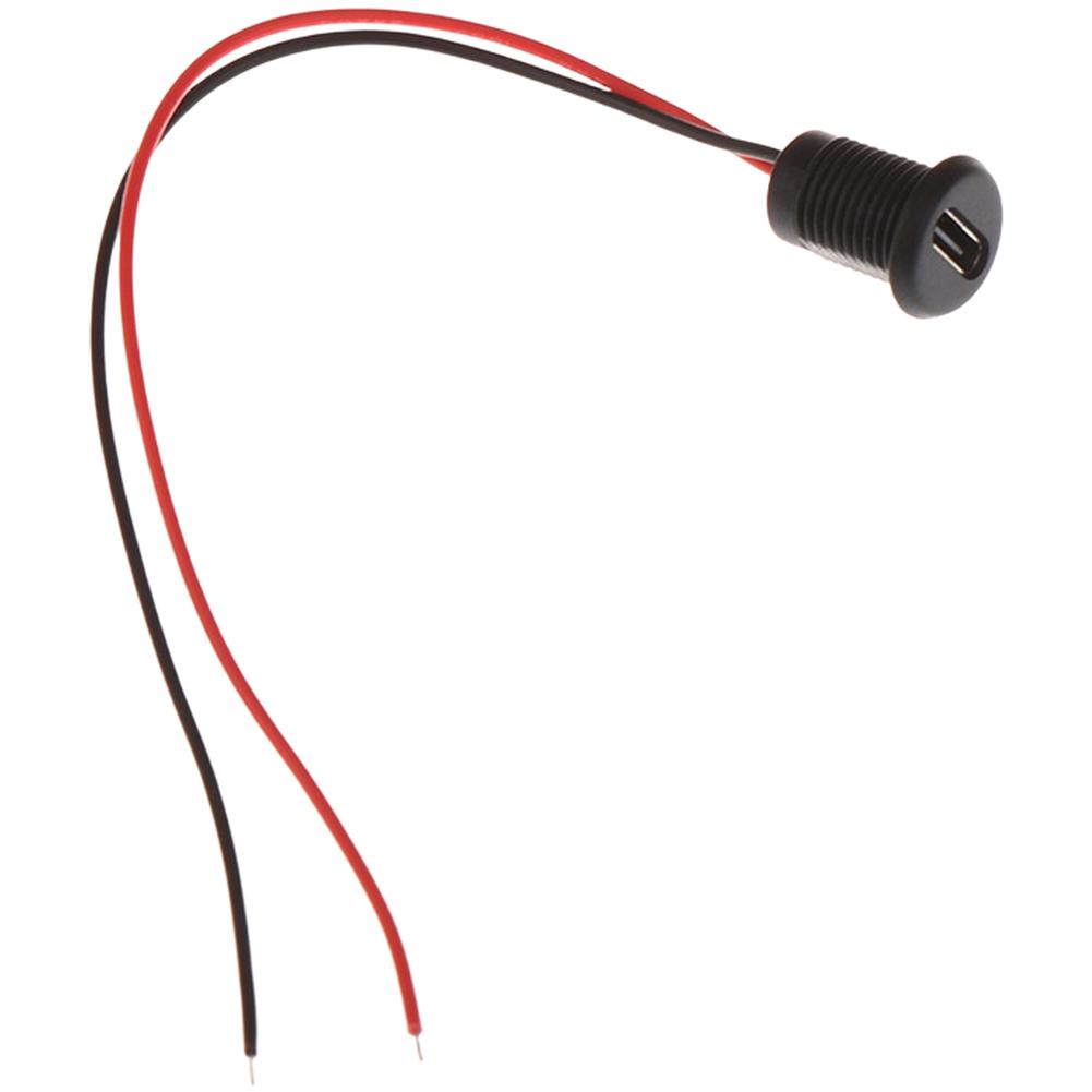 

USB-Female Connector 30V 3A Waterproof Type-C Female Connector TPC Locking Plate Scooter Female Connector Power Tools Tools