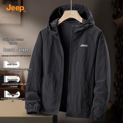 Men's 2025 Spring/Autumn Casual Windproof Outdoor Jacket