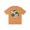 DonT Be Square T-Shirt Caramel Unisex Tops Orange P22TS421