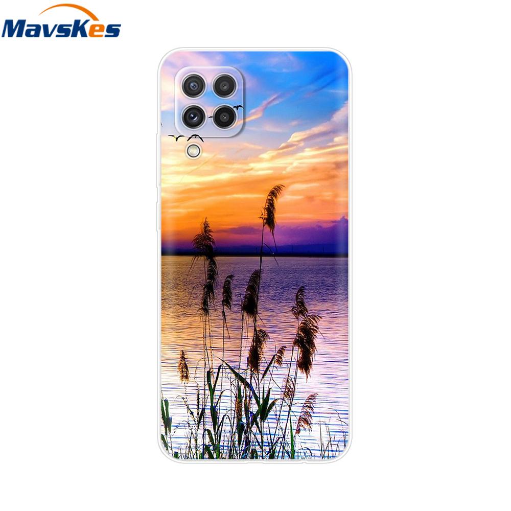 Dla Samsung Galaxy A12 A22 A42 5G Pokrowiec na tył Miękki TPU Przezroczyste etui na telefon Dla Samsung A32 A52 A72 Galaxy M12 M32 M42 M52 Fundas
