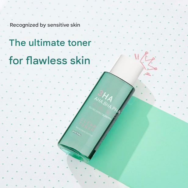 Esfolio 3HA Cica Calming Toner, 150ml, 2 Pieces