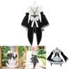 Squisito Costume Cosplay Abito da Cameriera Gemelle Ram/Rem di Rezero Kara Hajimeru Isekai Seikatsu Con Cuciture Perfette