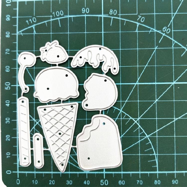 Carbon Steel Cutting Dies Ice Cream Metal Die Cuts Stencils Template Mold