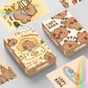 Capybara Double-Sided LOMO Flash Cards: 30 Anime Greeting Cards Collection