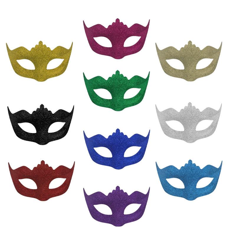 Prince Powder Mask Mysterious Party Masks Venezia Carnival Mask Lightweight Eye Mask For Dances Role-Playing Carnivals