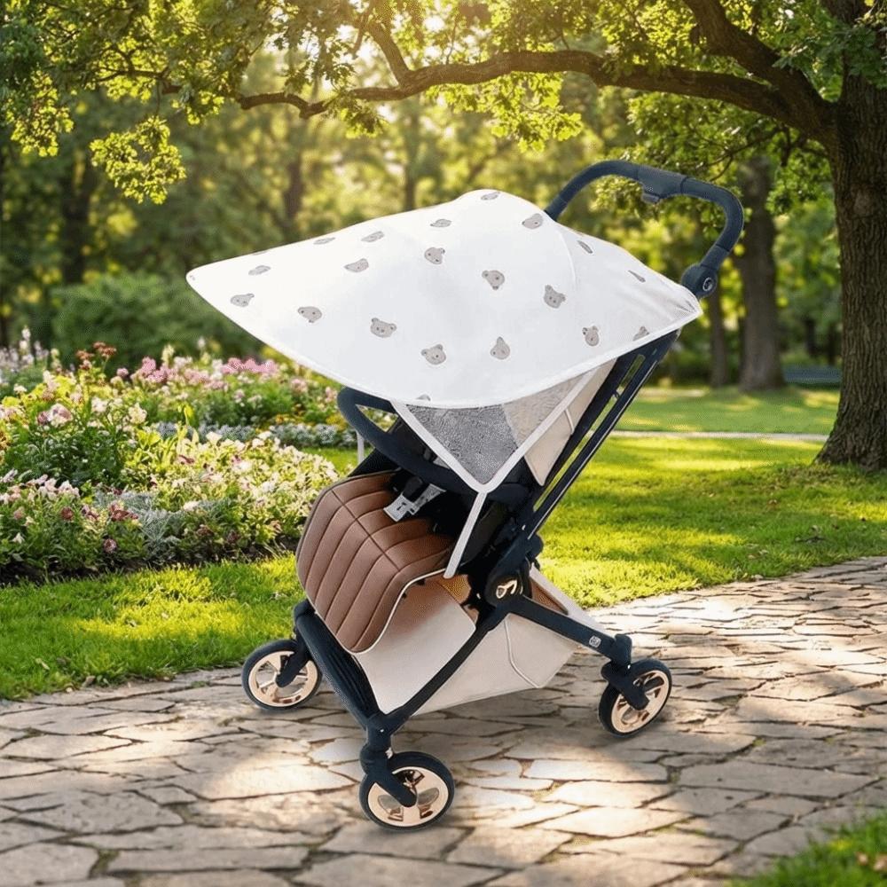 Cubierta Protectora Solar Resistente a los Rayos UV con Bloqueo Solar Accesorios para Cochecito de Niños