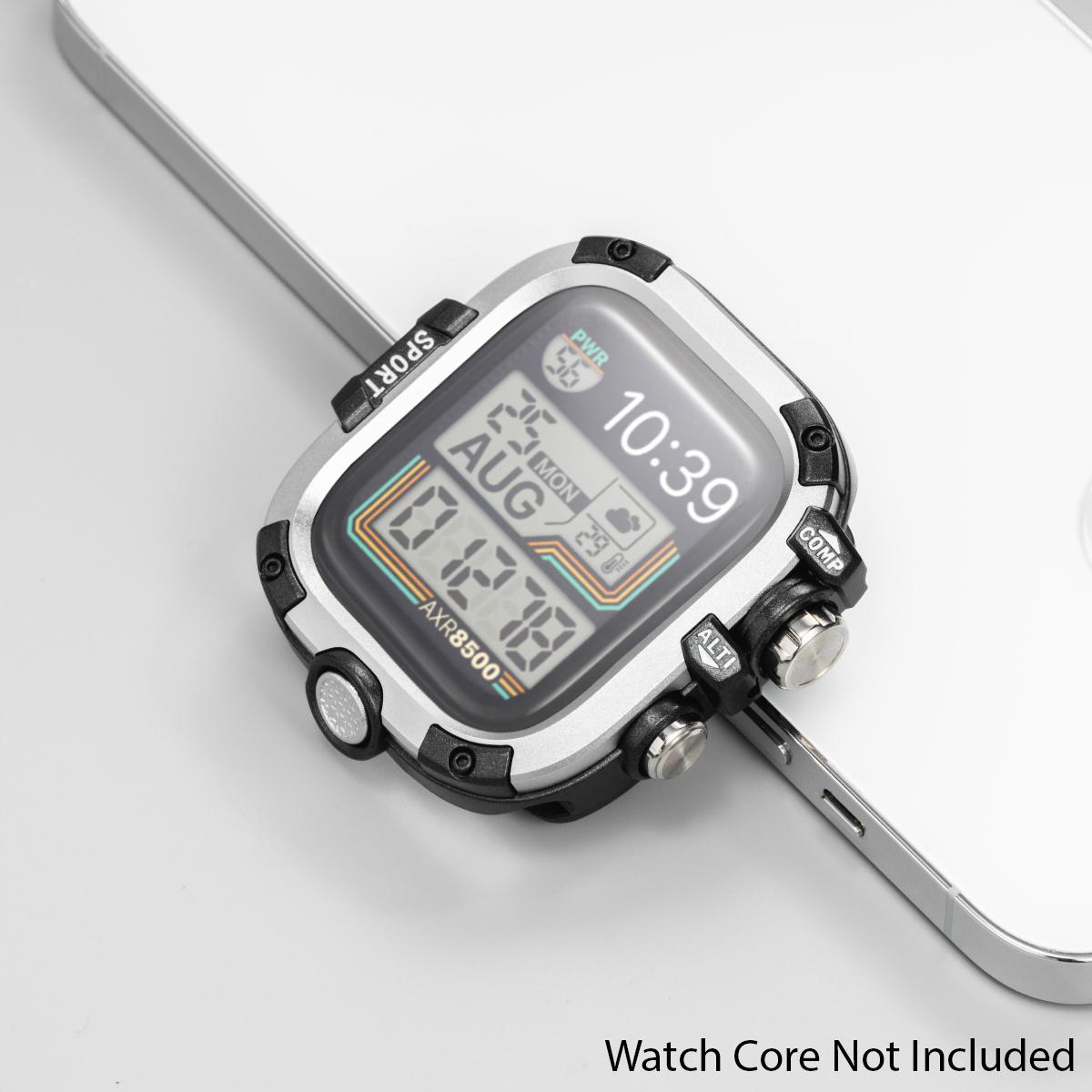 

Водонепроницаемый металлический бампер для Apple Watch Ultra 49 мм 46 мм 45 мм 44 мм Защитная крышка с пленкой для iWatch Series 10 9 8 7 6 SE 46mm