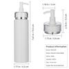 Garneck Pump Bottle Refill Bottles of Shampoo for Travel Size White X (Set 2) - Dispenser, 200ml, Lotion, Etc. - - - 19.5cm (H) 4.5cm (W)