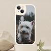 West Highland Terrier Westie Phone Case for Iphone 13 12 11 14 Pro MAX MiNi 7 8 14 Plus XS XR 13 Pro Lambskin Protective Covers